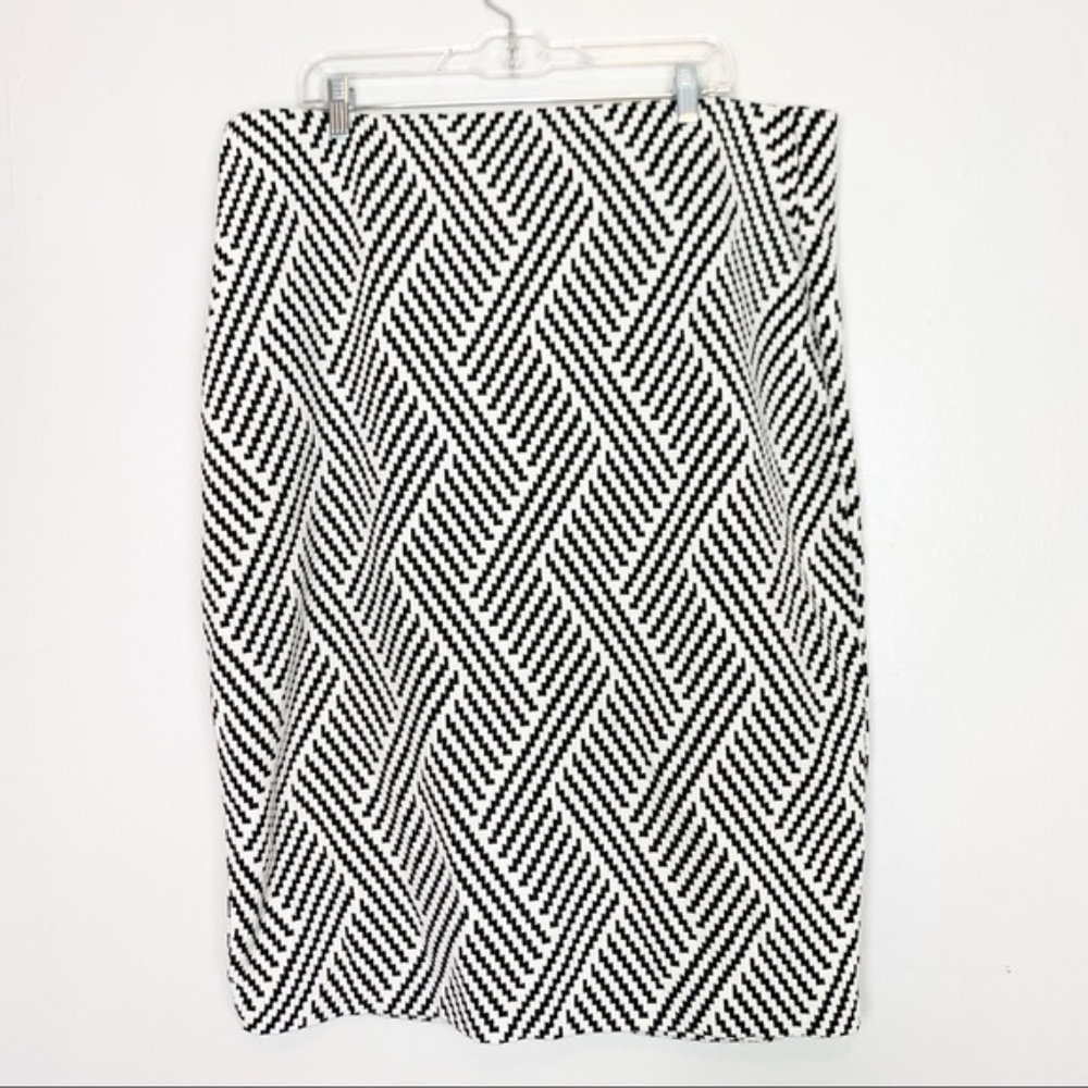 Black and White Lane Bryant Skirt